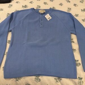J. Crew Factory Blue Women's Sweater